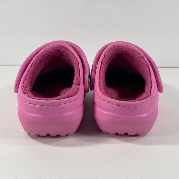 Croc’s Pink Toddler Classic Lined Clog - C5 - Picture 4 of 8